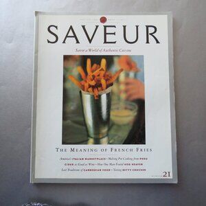 Saveur Magazines Vintage 1997 Issues 21 or Issue 22 - You Pick